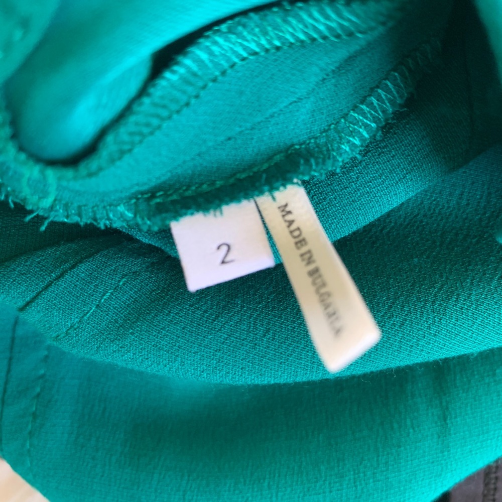 Sandro Teal Mini Dress - Picture 9 of 10